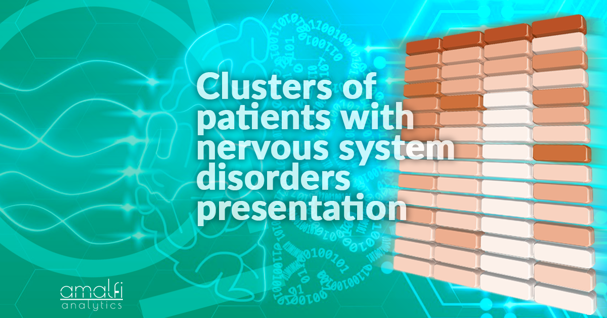 Clusters of patients with nervous system disorders presentation